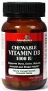 Chewable Vitamin D3 - 1000 IU (90 tabs) Futurebiotics